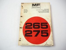 Trattore trattore Massey Ferguson MF 265 275 lista ricambi Parts List 1976