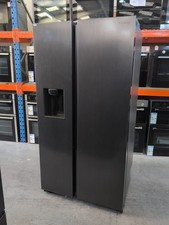 Samsung American Fridge Freezer Plumbed Black C Rated RS68A884CB1 