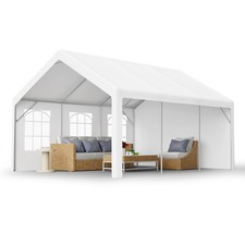 4x5 m Zeltgarage Garagenzelt Carport Auto Garage Lagerzelt Party-Pavillon