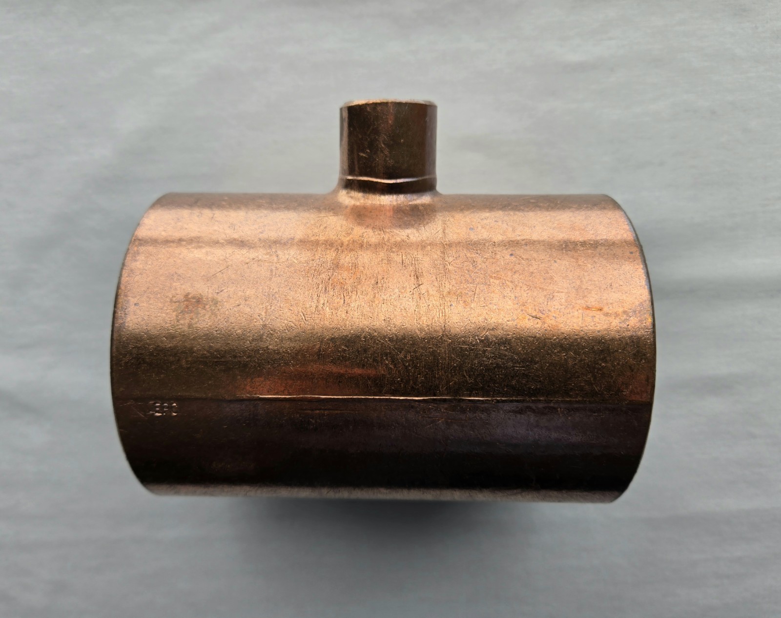Copper Outlet Tee (Elkhart) Nom 3 x 3 x 3/4"