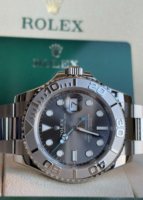 銀船　シルバー970 Rolex Yacht-Master 40 “Silver Surfer” COMPLETE SET 126622 | eBay
