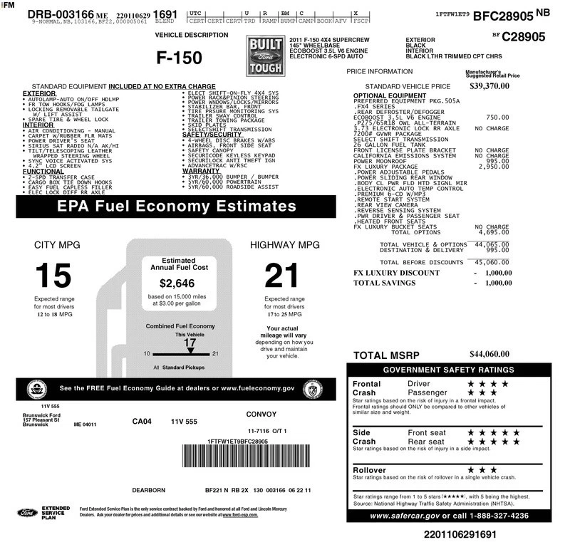 Ford F-150 2011 equipamiento FX4 4x4 - único dueño - asientos térmicos - video en descripción Foto 3 de 4