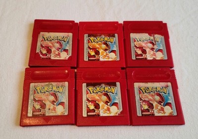 Pokémon Rote Version 1999 Nintendo Game Boy Original Neue Batterie Retro PAL
