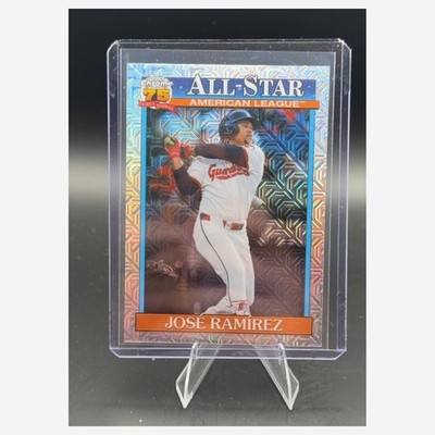 2026 Topps Series 2 José Ramírez #91ASC-18 Silver Pack Mojo