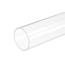 Clear Rigid Acrylic Pipe 96mm ID x 100mm OD x 305mm Wall Round Tube
