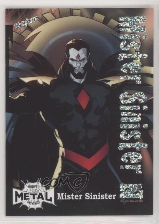 2022 Marvel Metal Universe Spider-Man Z-Force Rave /100 Mr Sinister Mister 0me2