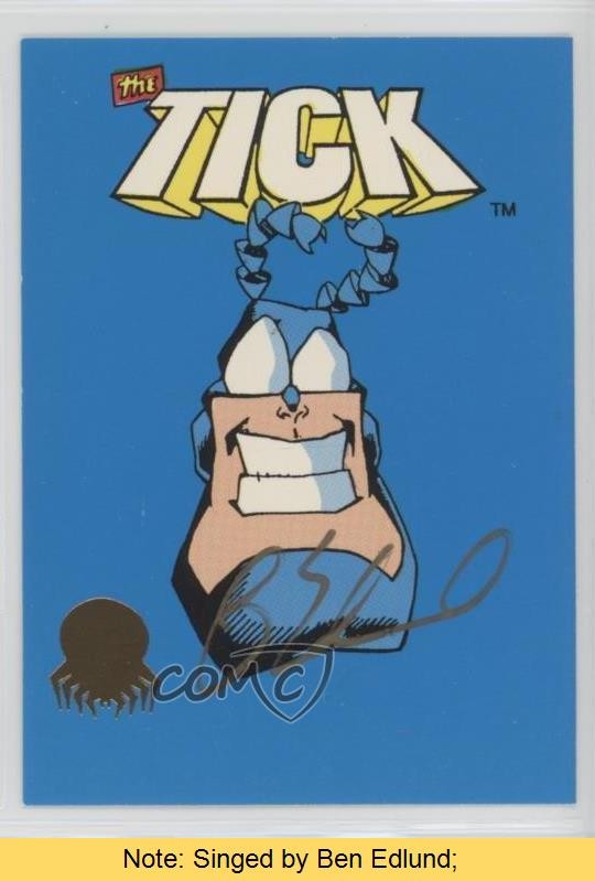 1991-92 NEC Press The Tick Test Issue Checklist READ 3xv