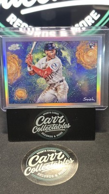   2025 Topps Cosmic Chrome - Stars in the Night Cam Smith #STN-25 (RC)  
