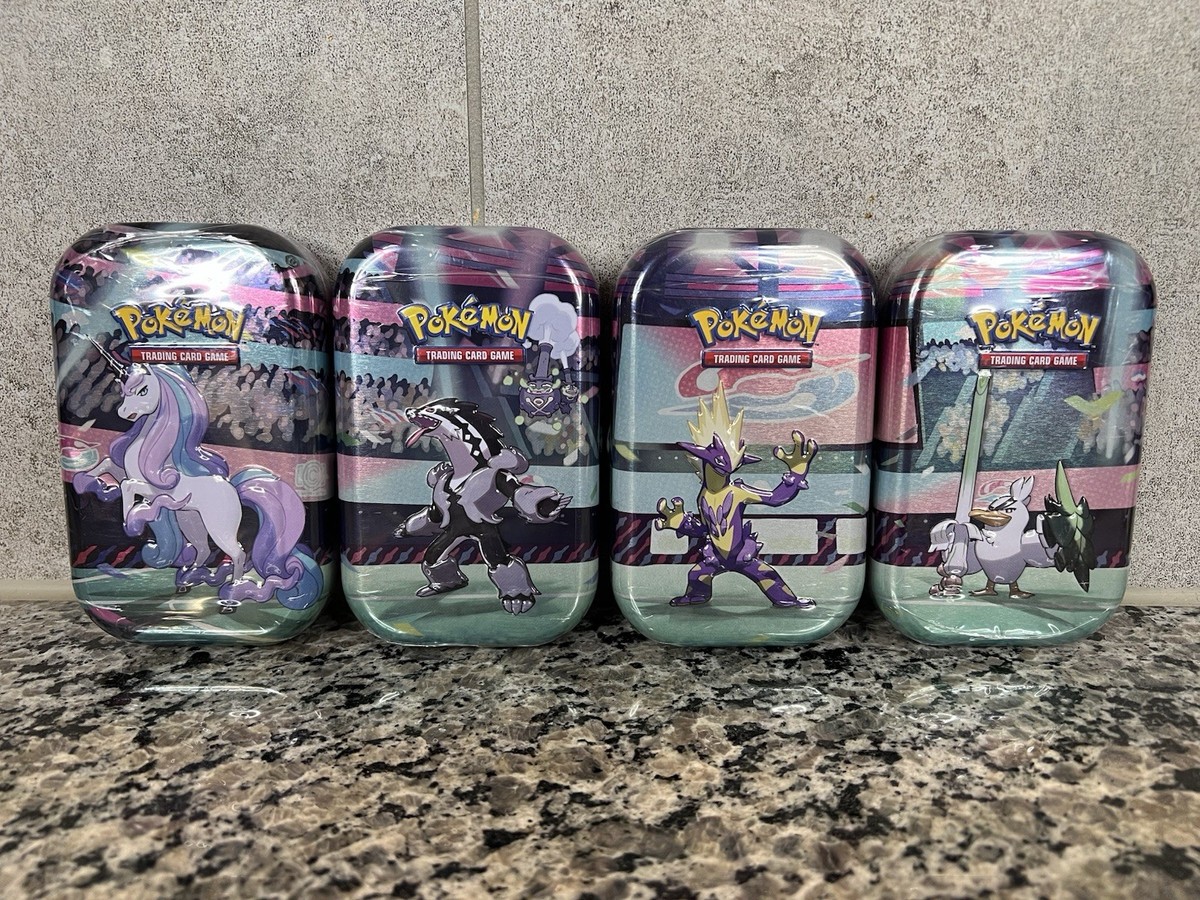 4x Pokemon 2020 Galar Power Mini Tin E20 Sealed | eBay