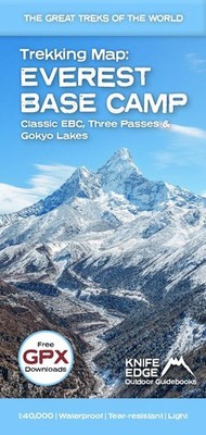 Andrew McCluggage - Everest Base Camp Trekking Map   Classic EBC Thre - J245z