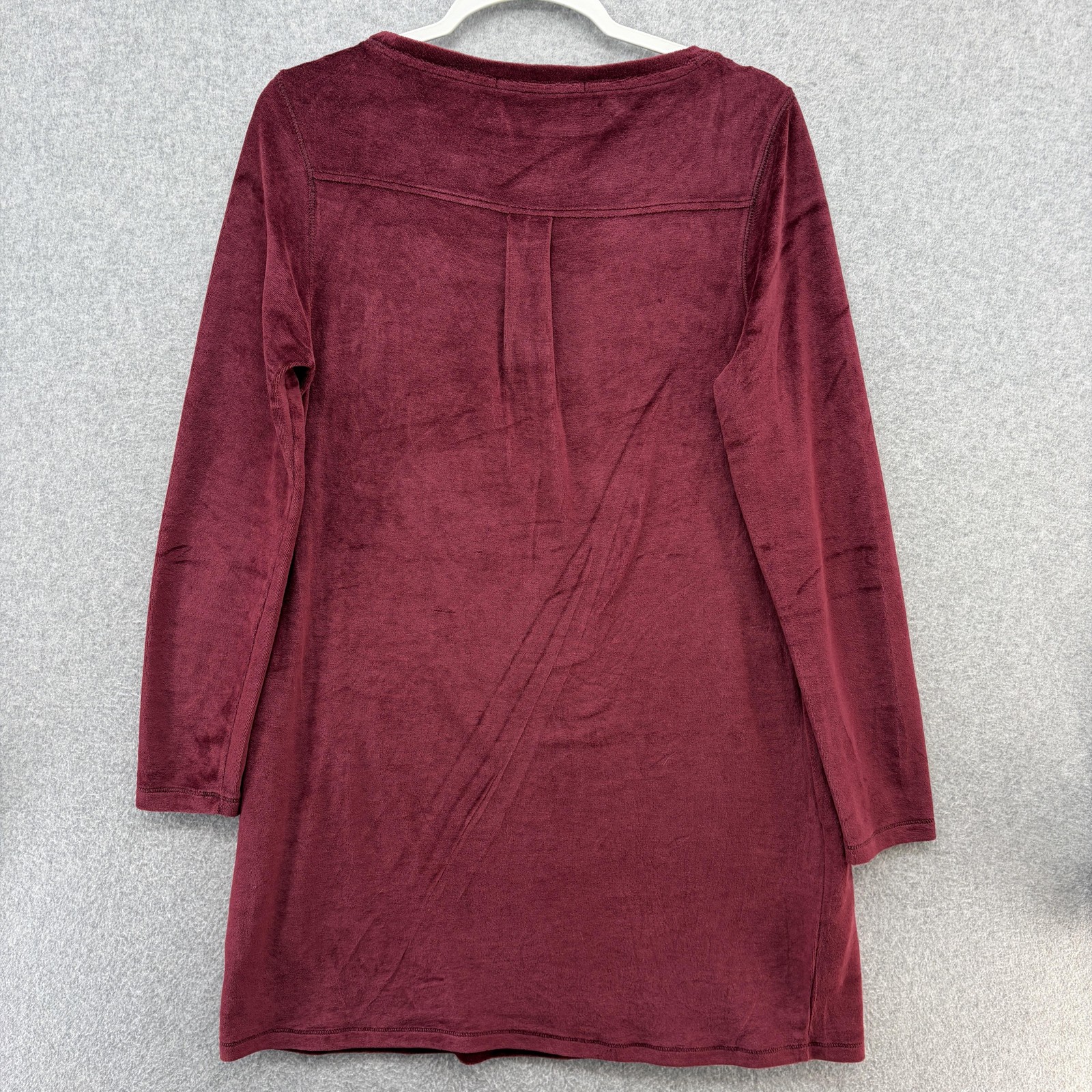 Peruvian Connection Velour Shift Long Sleeve Dres… - image 5