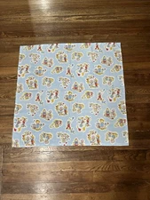 American Greetings Vintage Mane Holly Hobbie Kite Flying 28” x 27” Cotton Fabric