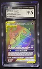 2019 POKEMON SUN & MOON TEAM UP SECRET #186 FULL ART/GENGAR & MIMIKYU GX CGC 9.5