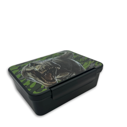 Porta pranzo Bento in silicone riutilizzabile universale Jurassic Park per bambini - Foto 6 di 8