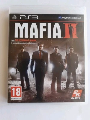 Mafia 2 PS3 Complet Carte Poster TBE PAL FRA Mafia Gangster Policier Tir Voiture - Photo 1/4