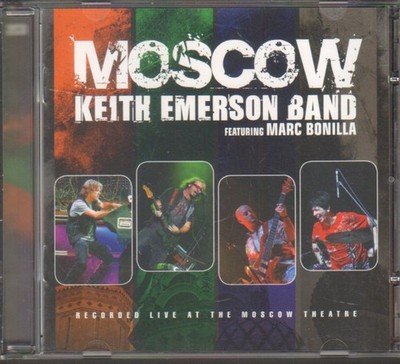 KEITH EMERSON BAND FEAT.MARC BONILLA-2-CD-LIVE MOSCOW-EDEL-GERMANY -2011-NEU