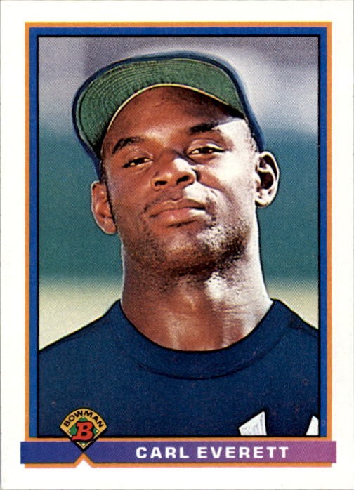 1991 Bowman #156 Carl Everett RC - BB