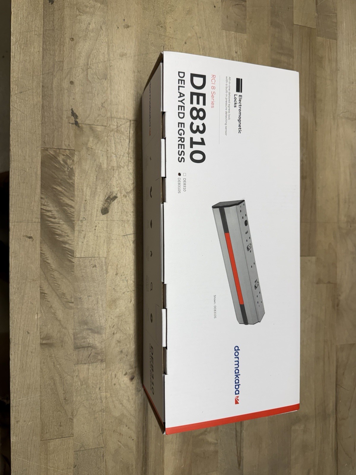 RCI DE8310S Delayed Egress Electromagnetic Lock with Built-In Sounder