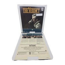 The Verdict RCA CED Videodisc Selectavision Paul Newman VTG Tested 