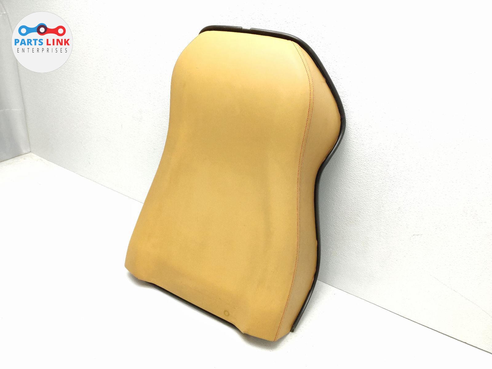 2012-14 FERRARI CALIFORNIA FRONT LEFT SEAT BACKREST PANEL TRIM PANEL COVER TAN