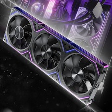 Dawn 120mm Case Fan, ARGB PWM 1850RPM/71CFM Airflow, Forward  Reverse Blade ...