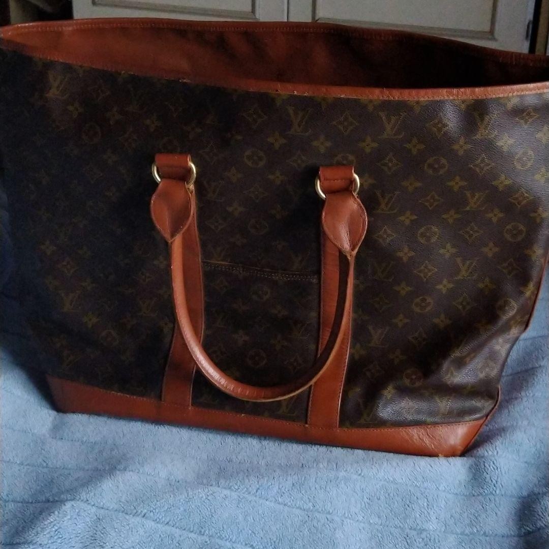 Louis Vuitton Monogram Large Tote Bag for Women Stylish Spacious Carryall