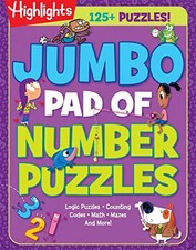 Jumbo Pad of Number Puzzles H - ACCEPTABLE