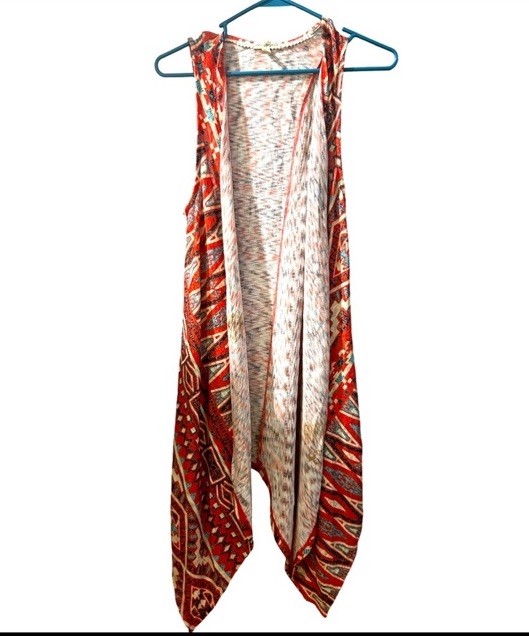 Tribal Print Vest