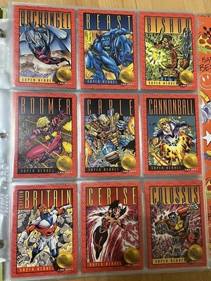 1993 SkyBox Marvel X-Men: Series 2 - Complete 100 Card Set  ex-nm 