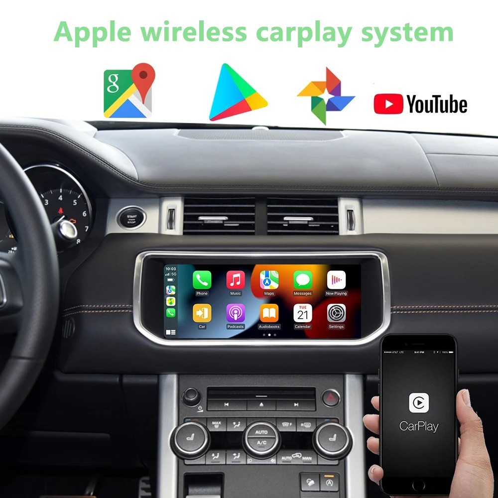 8+128G Carplay per Land Rover Evoque 2012-2018 car Autoradio GPS 10.25"Android13 foto 6