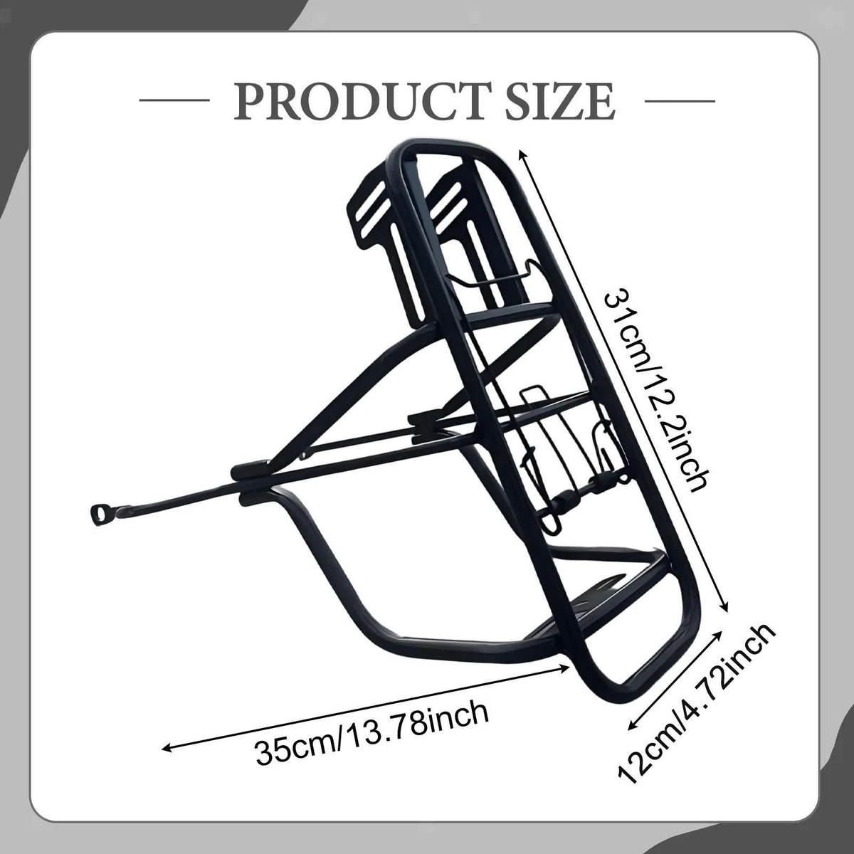 Bike Cargo Carrier Rack Cycling Equipment Touring Carrying Rear Bicycle Rack