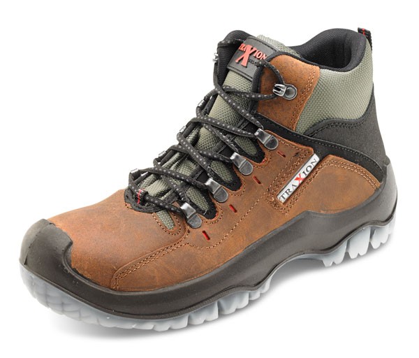 Beeswift Traxion Boot Brown Size 6.5