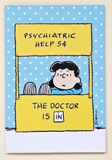 Peanuts "Lucy" Greeting Card  Envelope 