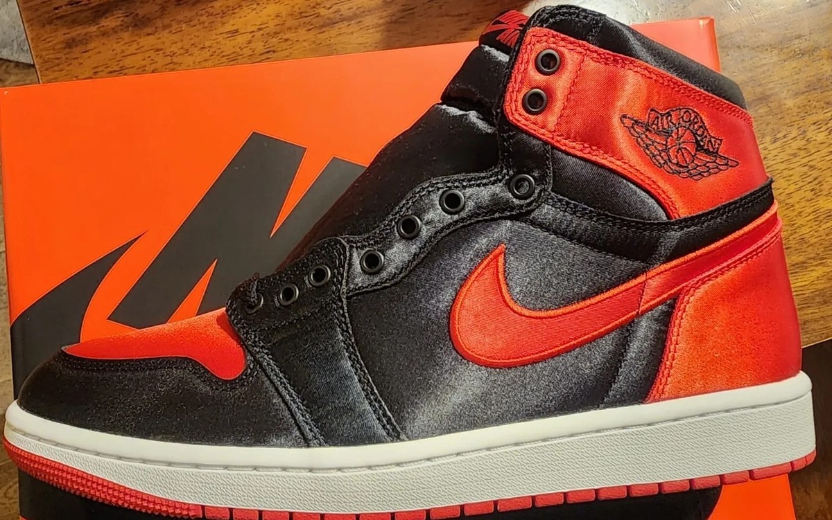 Size 11 - Jordan 1 OG High Satin Bred W | eBay