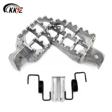 KKE Casting Foot Pegs Fit Honda XR50 70 CRF70F 80F Yamaha PW50 Kawasaki KLX110
