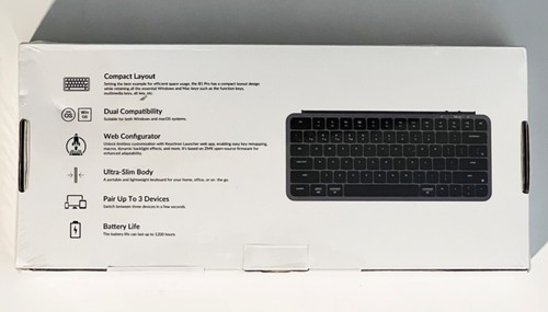 Keychron B1 Pro Ultra Slim 2.4G Wireless Keyboard - for Windows & Mac - Picture 2 of 2