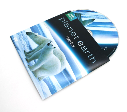 BBC Planet Earth Globe DVD Limited Edition Box Set with Picture Cards - Foto 20 di 23