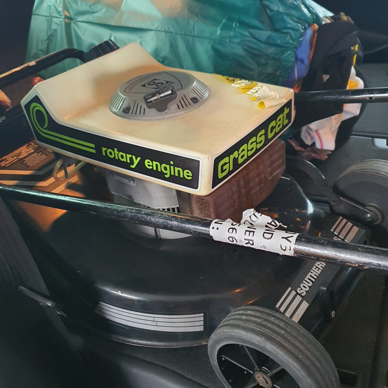 Sashs Rotary Rare 70s lawn mower Not Mazda RX 12A 13B Very Rare