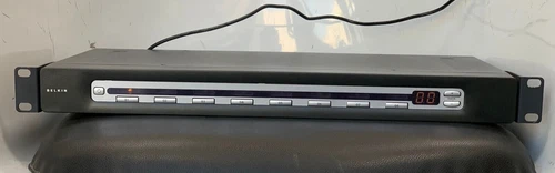 BELKIN OMNI VIEW PRO2 KVM SWITCH 8PORT F1DA108P + F1DJ104P 4-PORT KVM SWITCH BOX