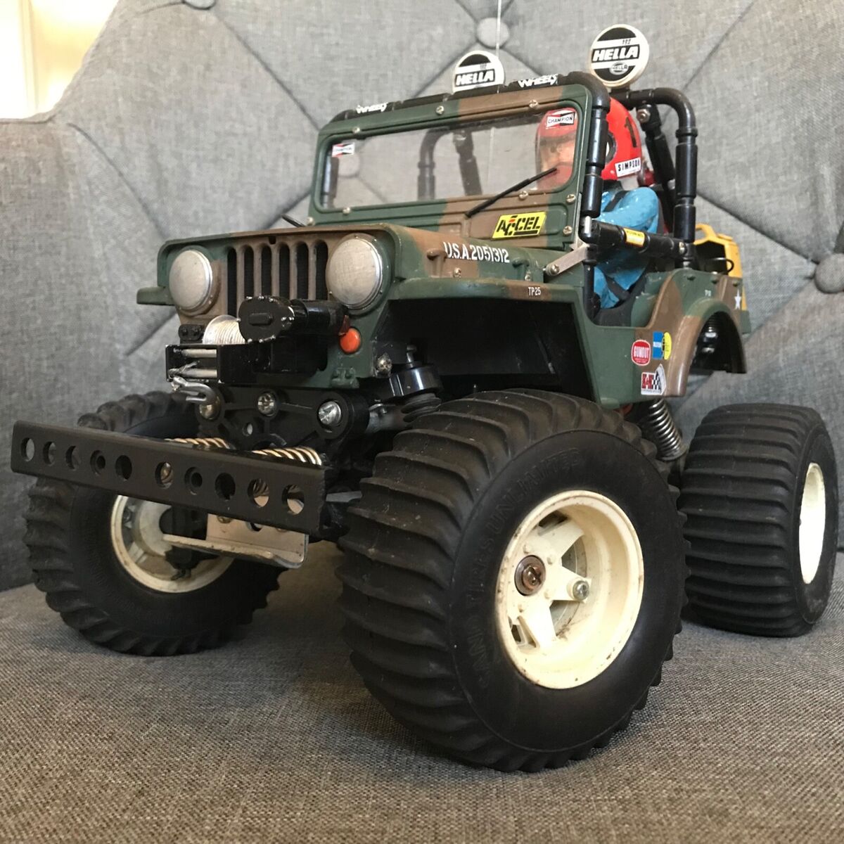 Vintage Tamiya 58035 Wild Willy, Willy's M38 LWB with box Vintage Tamiya 58035 Wild Willy, Willy's M38 LWB with box