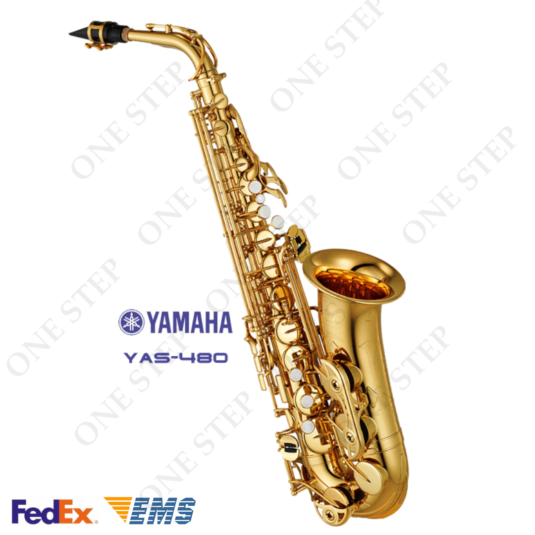 Yamaha YAS-480 Standard Alto Saxophones Gold W/ Case & Warranty