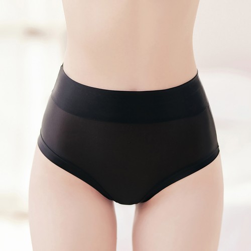 Womens Glossy Seamless See-through Briefs Underwear Tummy Control Panties - Picture 14 of 62