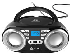 Portable CD Players Boombox with FM Radio, Bluetooth USB AUX FM Radio for Home