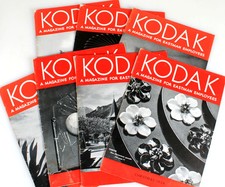 PHOTOGRAPHIA KODAK MAGAZINE FOR EASTMAN EMPLOYEES GROUP OF 7