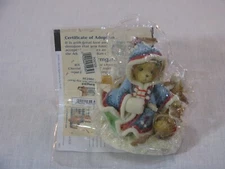NIB Vtg Cherished Teddies Irmgard Smile Melt Any Heart LE Figurine 706728,2000 r