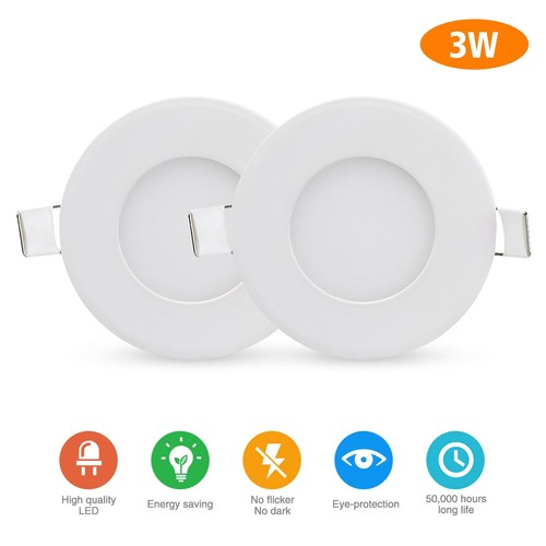 20x 3W-18W LED Foco empotrable Panel empotrable Spot Lámpara de techo Ultraplano - Imagen 23 de 24
