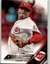2016 Topps Update Alfredo Simon #US28 Cincinnati Reds