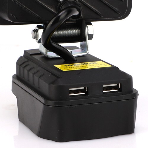 48W LED Arbeitsleuchte Werkstattlampe Für Makita Akku 18V Taschenlampe Strahler - Bild 12 von 14