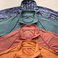 Orvis Shirt Womens Small  Lot of 4  Quater Zip Pullover Multicolored Outdoors