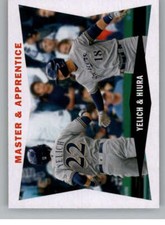 2020 Topps Archives 1960 Combo Cards #60CC-YH Keston Hiura/Christian Ye 